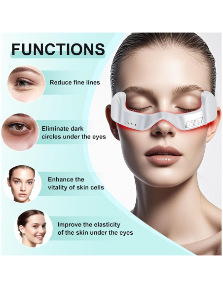 Gafas de Terapia de Luz Roja Luxulist MYY0001 650nm para Ojos