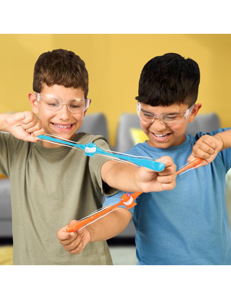 Heroes de Goo Jit Zu Paquete de 5 Goo-Slingers Cósmicos Metálicos