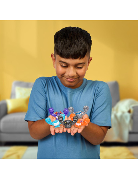 Heroes de Goo Jit Zu Paquete de 5 Goo-Slingers Cósmicos Metálicos