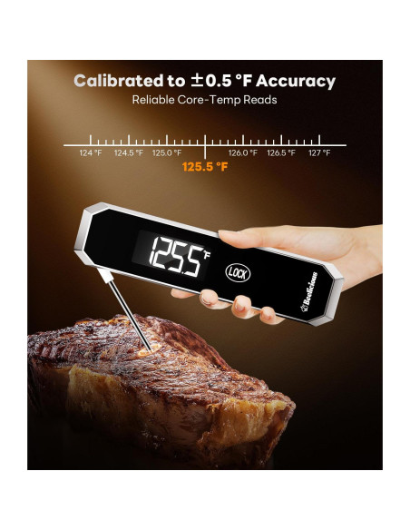 Termómetro de Carne Beelicious Pro FM151 Acero Inoxidable IP67