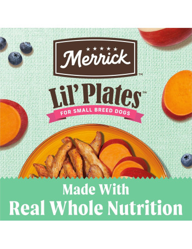 Comida Seca Premium Merrick Lil' Plates 1.81kg Pollo y Batata