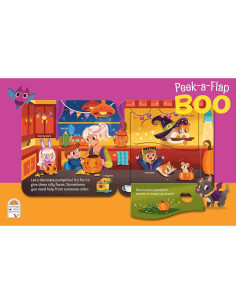 Boo Halloween Lift-a-Flap Board Book Ages 0-4 2