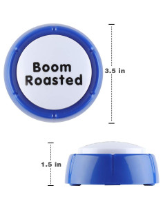 Botón Parlante Boom Asado Madanar - Regalo Divertido 2