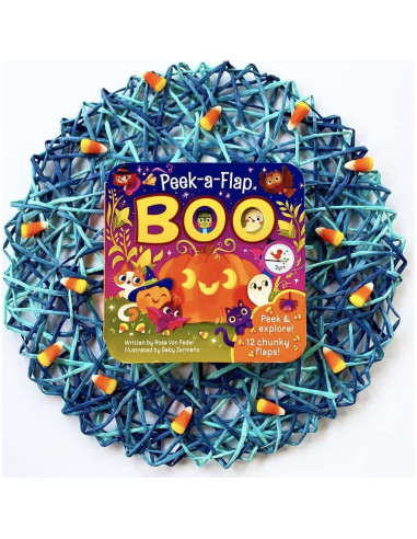 Boo Halloween Lift-a-Flap Board Book Ages 0-4
