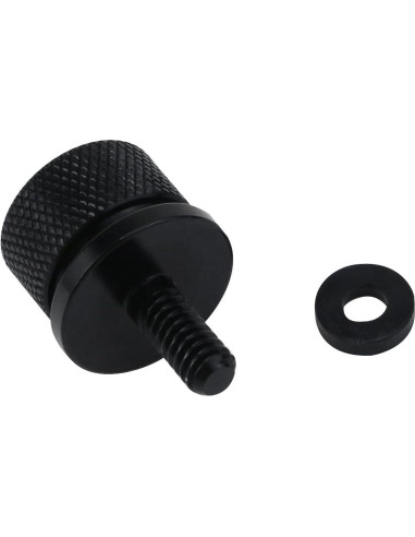 Tornillos de Asiento Antrader 4Pcs Aluminio Negro 1/4"-20