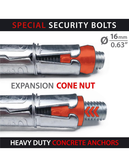 Anclaje de Seguridad KRASER KR804 para Motocicleta y Bicicleta