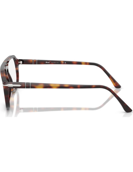 Montura de Gafas de Prescripción Persol PO3368V Habana 54mm Montura de Gafas de Prescripción Persol PO3368V Habana 54mm