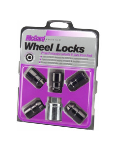 Tuerca de Asiento Cónico McGard 24548 Negra - Juego de 5