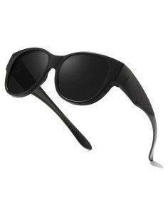 Gafas de sol polarizadas VIEWBETTER A03 Negro UV400 para uso dual