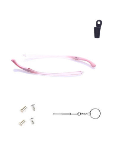 Piernas de Gafas para Niños JANKY Rosa Plegables Antideslizantes