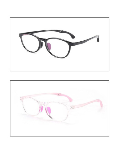 Piernas de Gafas para Niños JANKY Rosa Plegables Antideslizantes