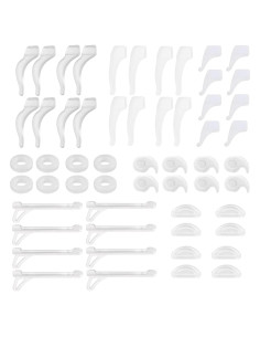 56 Gafas Clip Antideslizante Silicona AZFVBQL para Gafas