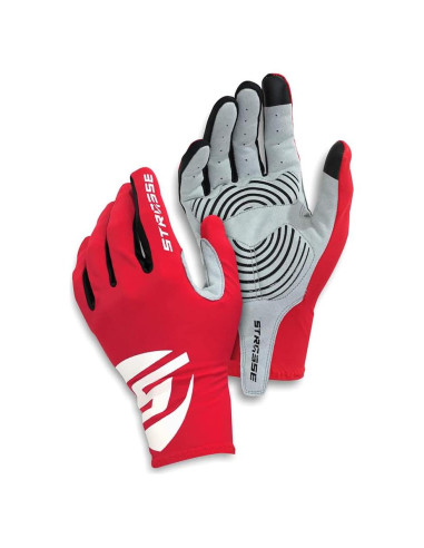Guantes de Carreras STRASSE str50 Rojo Pequeño Antideslizante