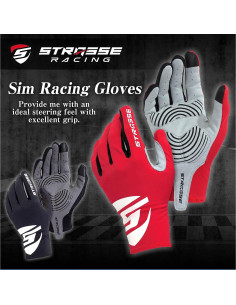Guantes de Carreras STRASSE str50 Rojo Pequeño Antideslizante 2