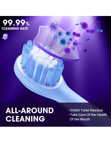 Soporte de Esterilizador de Cepillos Shmian BH-012 2 Tazas USB