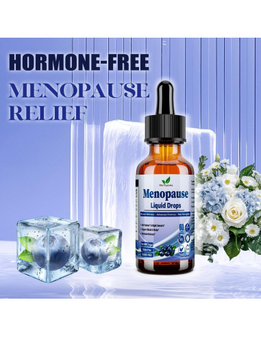 Suplemento Líquido Menopausia Vita PLynxera 60 ml Arándano