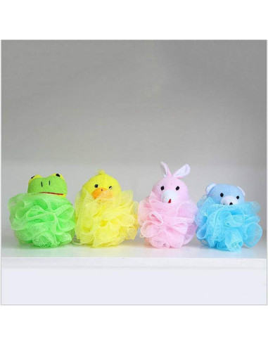 Esponjas de Baño Exfoliantes UUYYEO 5 Piezas Animales