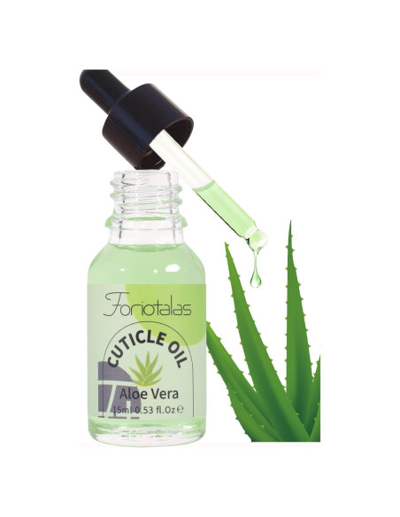 Aceite para Cutículas Foriotalas 15ml Jojoba Aloe Vera Hidratante