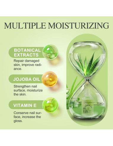 Aceite para Cutículas Foriotalas 15ml Jojoba Aloe Vera Hidratante