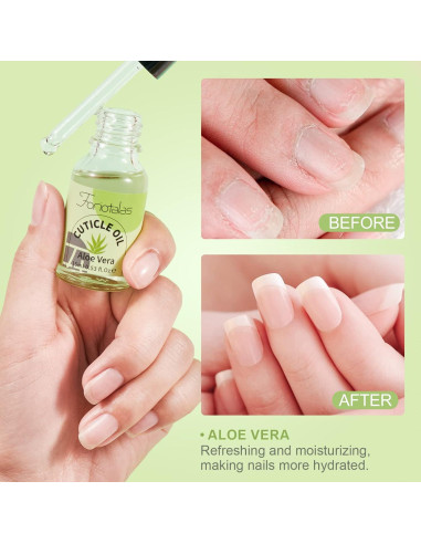 Aceite para Cutículas Foriotalas 15ml Jojoba Aloe Vera Hidratante