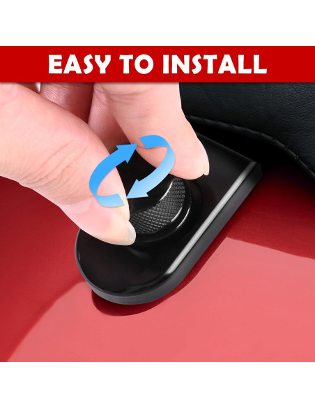 Kit Tornillo de Asiento Trasero BAKAFOH Negro para Harley 1996-2024