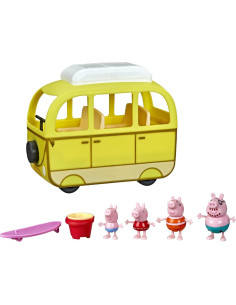 Camper de Playa Peppa Pig - Juguete Preescolar 10 Piezas 2