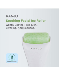 Rodillo de Hielo Kanjo para Cara y Ojos - Alivio de Dolor 2