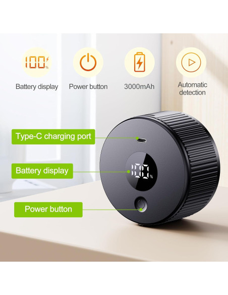 Kit de Sellador al Vacío Eléctrico para Frascos Mason - 3 en 1