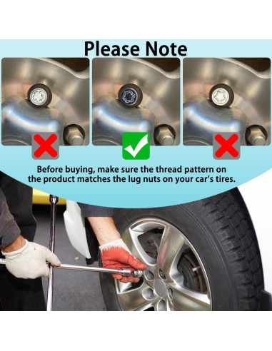 Herramienta de Extracción de Tuercas de Bloqueo CIMOF para Toyota y Lexus