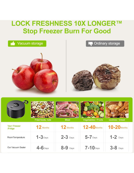 Kit de Sellador al Vacío Eléctrico para Frascos Mason - 3 en 1