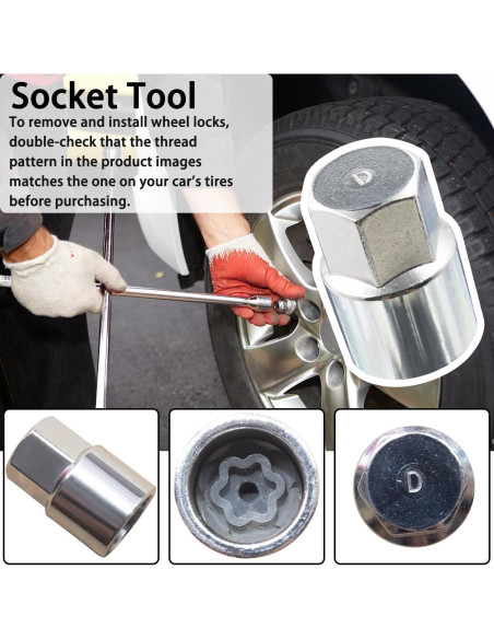 Herramienta de Extracción de Tuercas de Bloqueo CIMOF para Toyota y Lexus