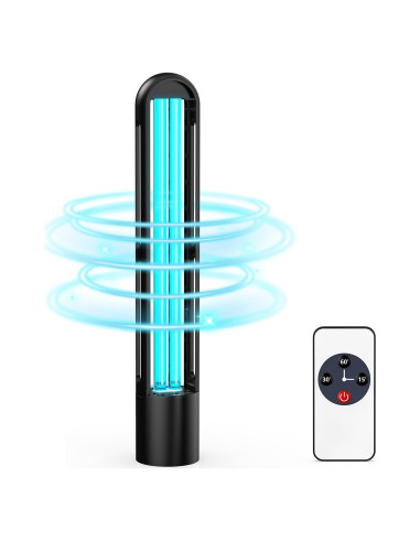 Lámpara UV Desinfectante ZETAWALE con Control Remoto 60 min