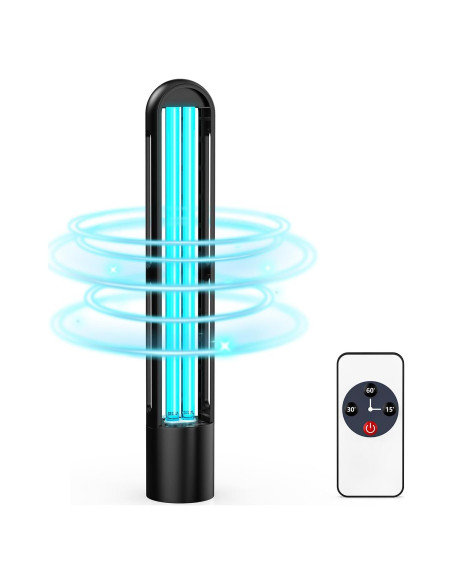Lámpara UV Desinfectante ZETAWALE con Control Remoto 60 min