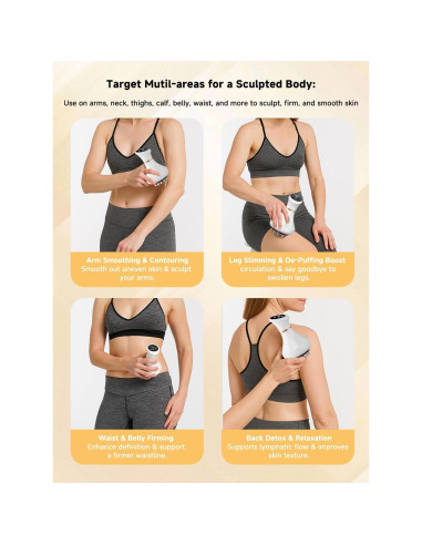 Masajeador Anticelulitis Nenrent 6103 - Drenaje Linfático y Calor