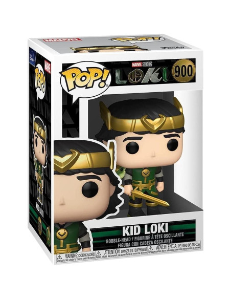 Figura Funko POP Marvel Kid Loki 9.53 cm Coleccionable