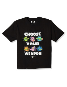 Camiseta Gráfica para Niños Splatoon Nintendo 100% Algodón