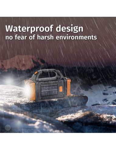 Linterna Solar LED IFTHFOUR LP-236263 Impermeable 204g