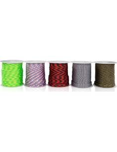 Juego de Paracord 550lb West Coast - 5 Bobinas de 30.48m 2