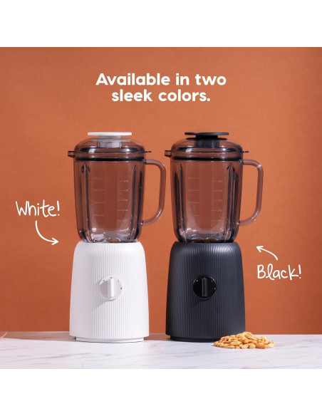 Licuadora IRIS USA 3 Velocidades 1.48L Acero Inoxidable Negra