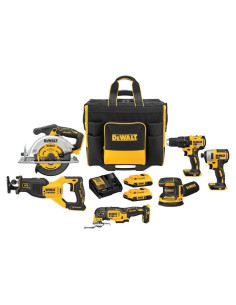 Kit de herramientas sin escobillas DeWalt DCKSS676D2 20V MAX