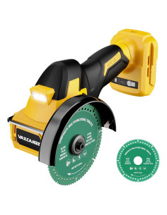 Mini Sierra Circular Inalámbrica VAXCANZE 20V 18000 RPM 4"