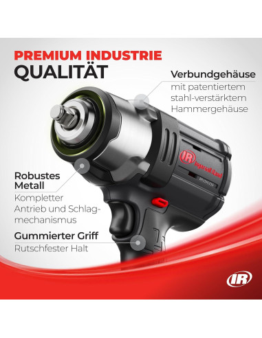 Llave de Impacto Inalámbrica Ingersoll Rand W7172 20V 1500 Nm