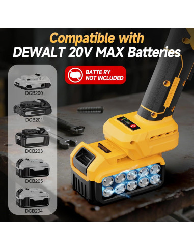 Amoladora Angular Inalámbrica Fledukten 20V 7000 RPM 4.5"