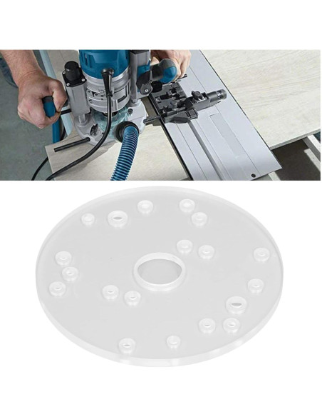 Placa Base Universal para Router Agatige 16.51cm Acrílico
