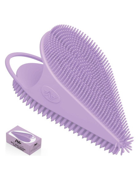 Exfoliador Facial de Silicona Avilana - Doble Cara - Lavanda