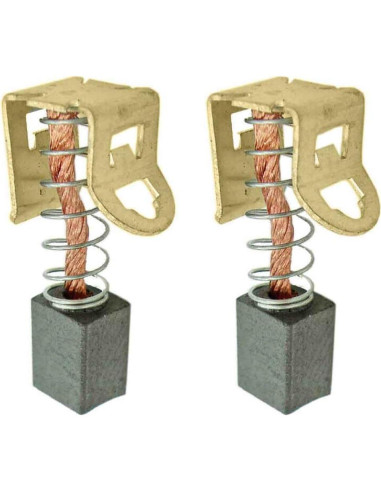 5 Pares Escobillas de Carbono Bosch 33618 2607034904 Reemplazo