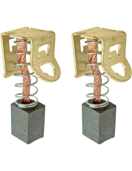 5 Pares Escobillas de Carbono Bosch 33618 2607034904 Reemplazo