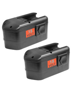 Batería de Reemplazo ExpertPower 18V NiCd 2000mAh 2 Pack