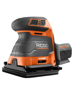 Lijadora de hoja 1/4 RIDGID 18V OCTANE sin cable 3 velocidades