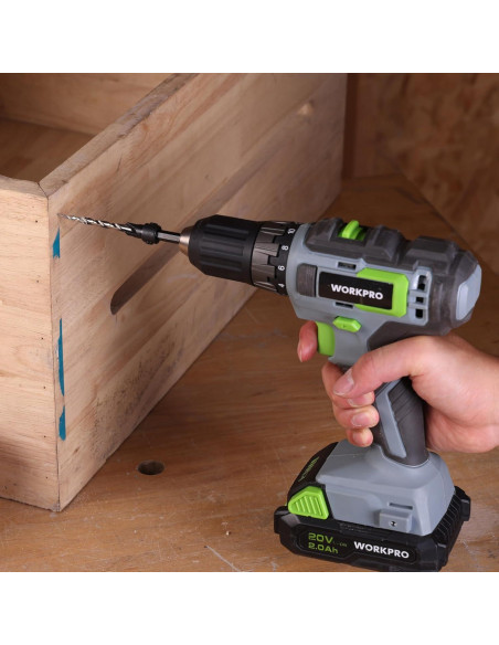 Juego de Brocas Avellanadas WORKPRO 5 Piezas Acero M2